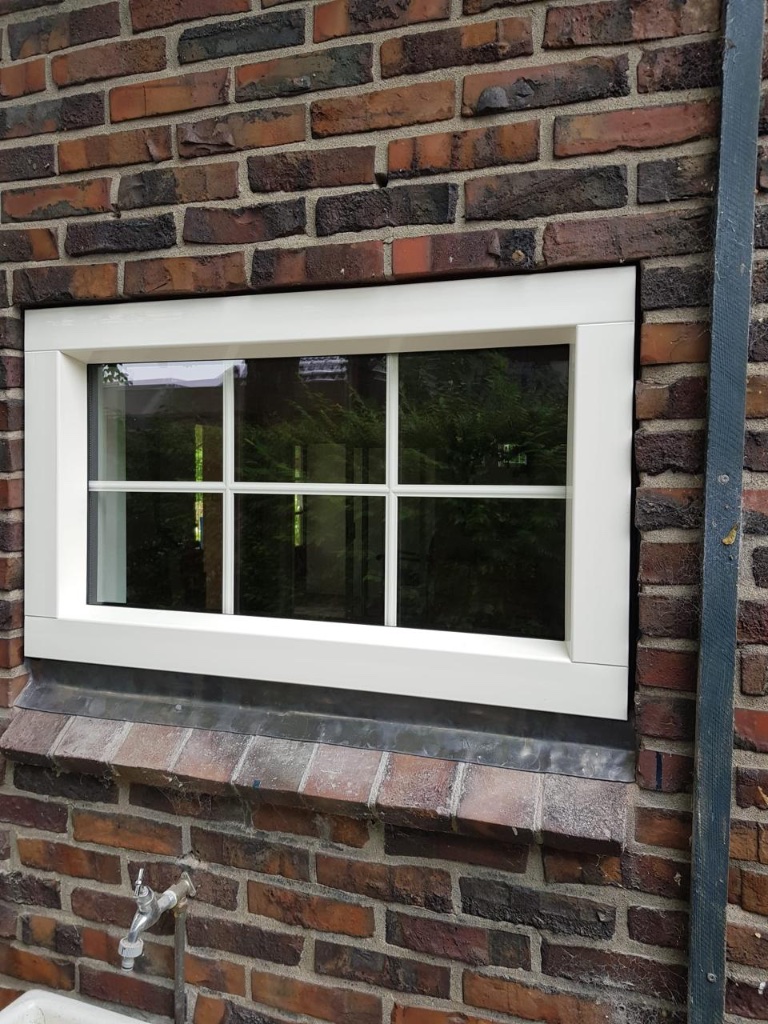 Detail van een bestaand raamkozijn